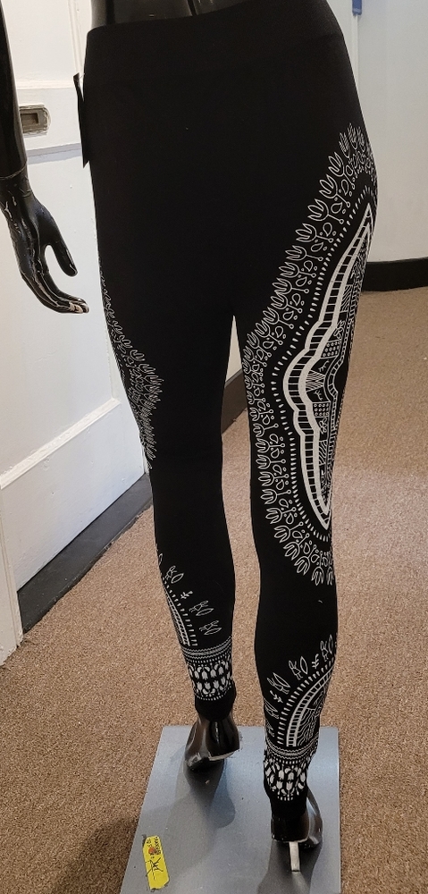 Black/white leggins